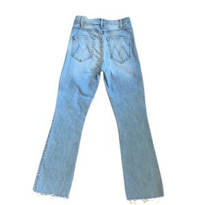MOTHER Jeans “The Hustler Ankle Fray”
